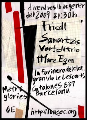 [sonoscop-news] Friedl / Samartzis / Vorfeld trio/ Barcelona