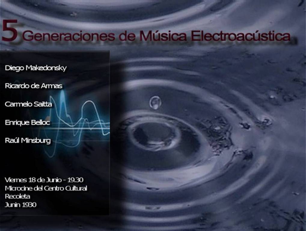 5 Generaciones de Música Electroacústica