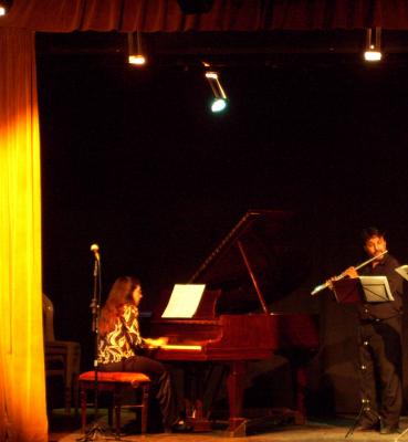 Eduardo Cuevas ( flauta) y Viviana Dal Santo ( piano ) Recital de cámara/ Santa Rosa, La Pampa. Argentina / viernes 11 de junio, 21 horas.