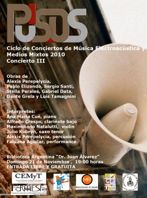 Concierto de Música Electroacústica en Biblioteca Argentina