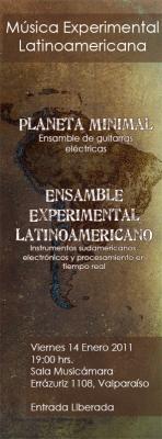 Concierto de Música Experimental Latinoamericana - Viernes 14 de Enero - Valparaíso