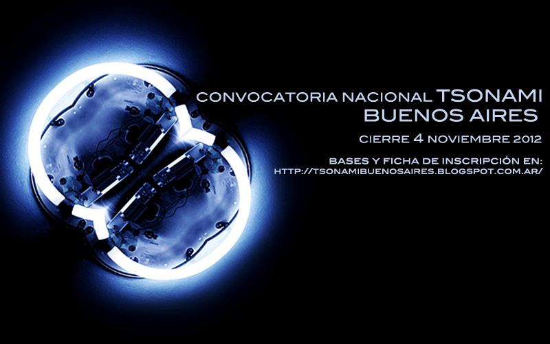 Convocatoria 2012 TSONAMI Buenos Aires
