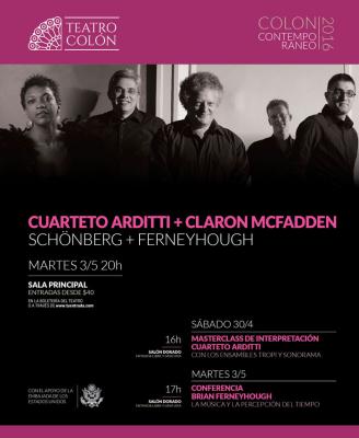 Cuarteto Arditti + Claron McFadden